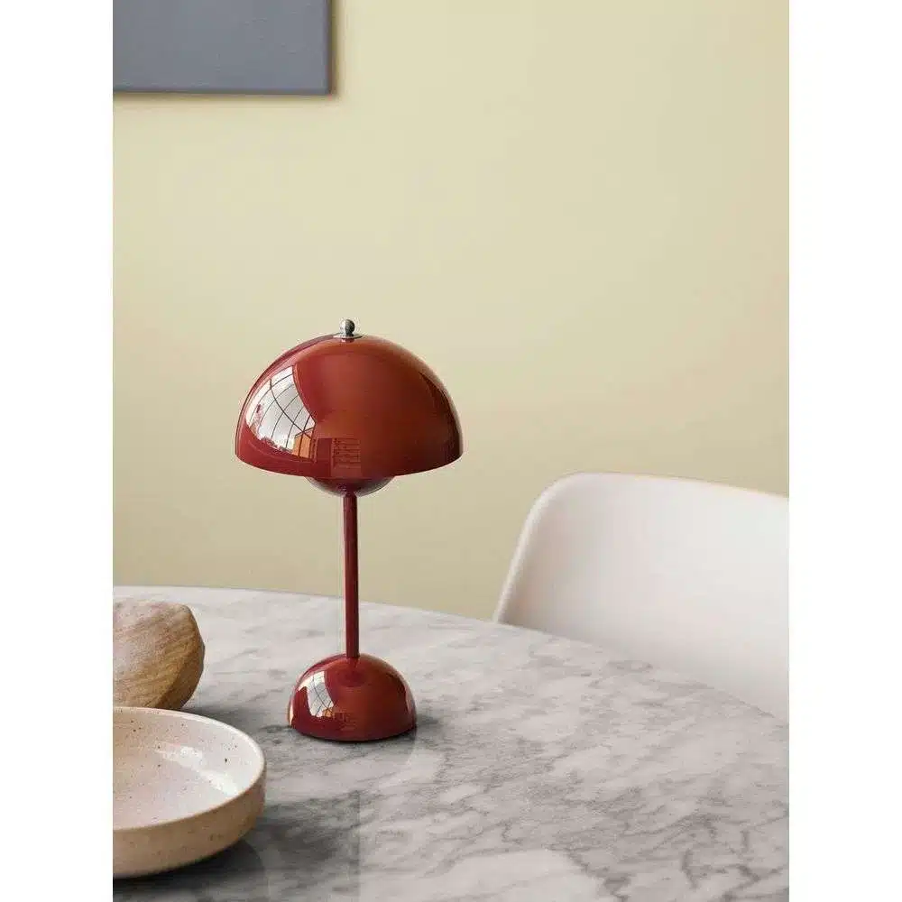 Led-lampe på batteri