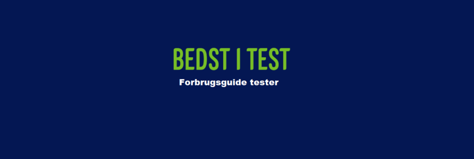 Forbrugsguide tester bedst i test produkter